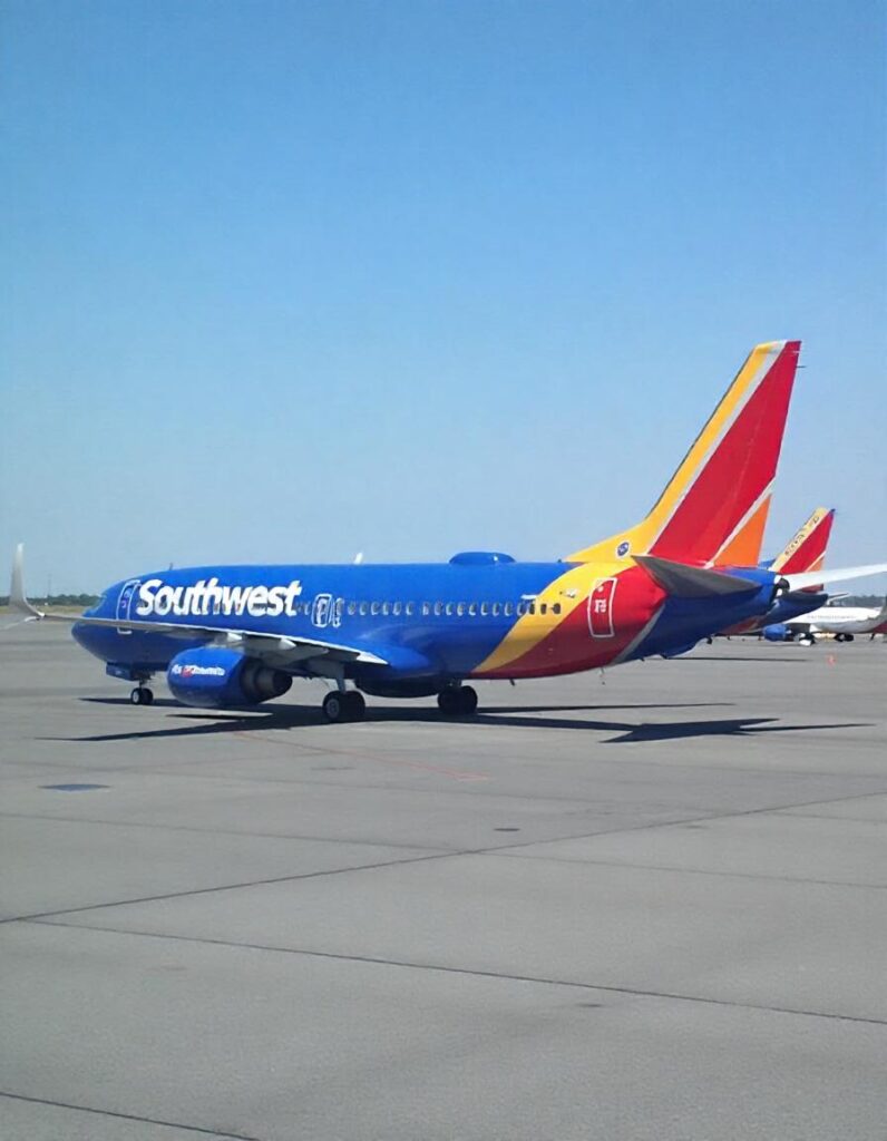 Southwest Airlines assigned seating
