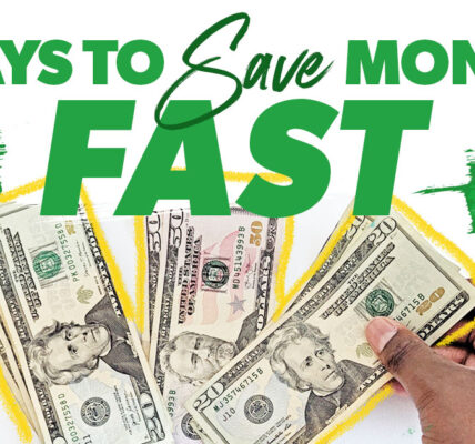 save money fast